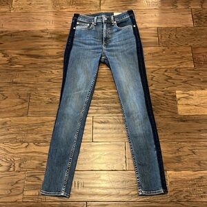 Rag & Bone High Rise Ankle Skinny Size 26